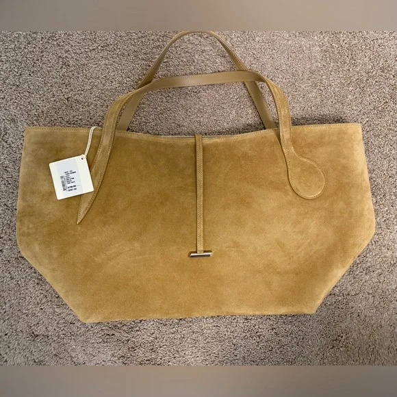 Liffner Penne Suede Tote Bag - Picture 3 of 13